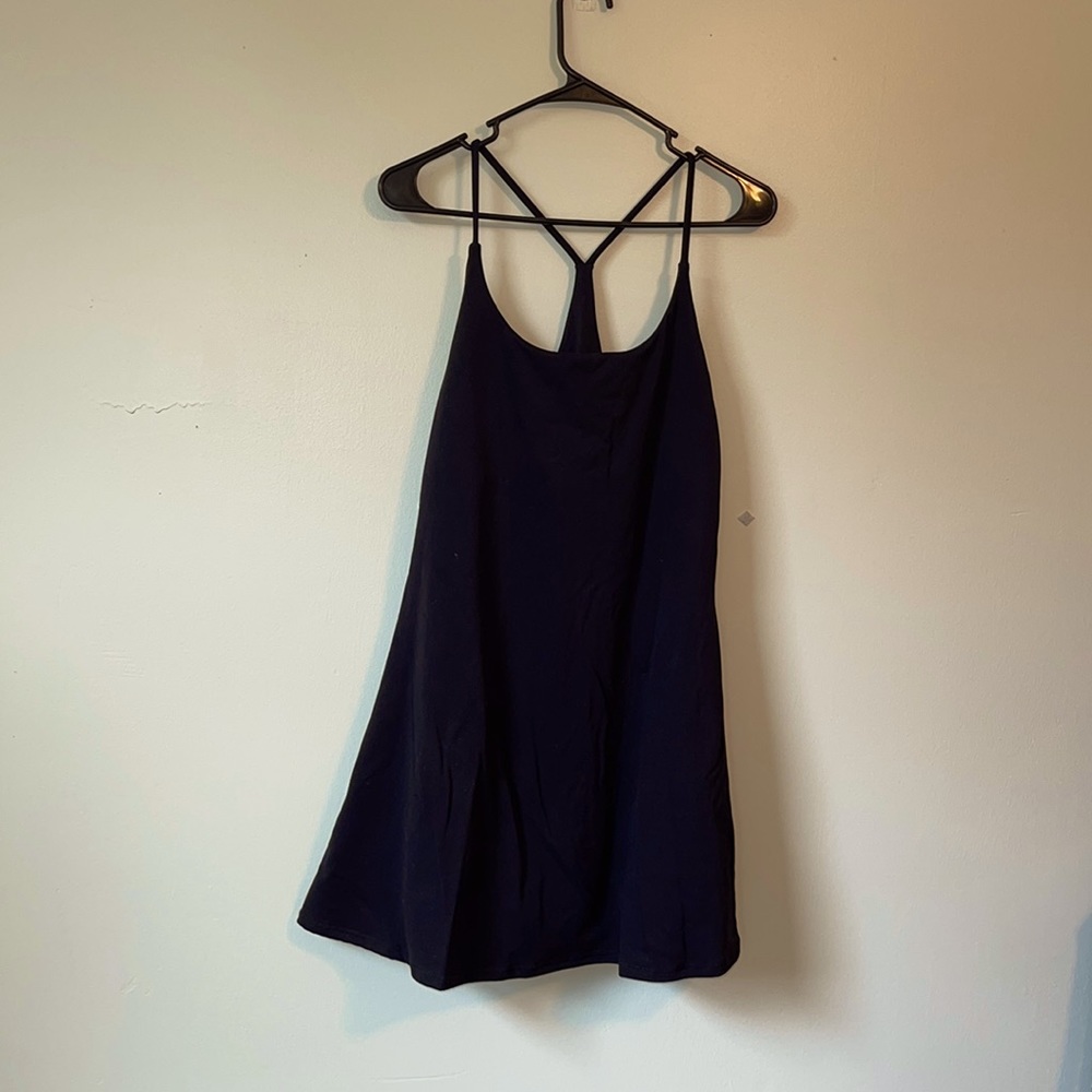 Halara Athletic Dress with Built in shorts and pockets